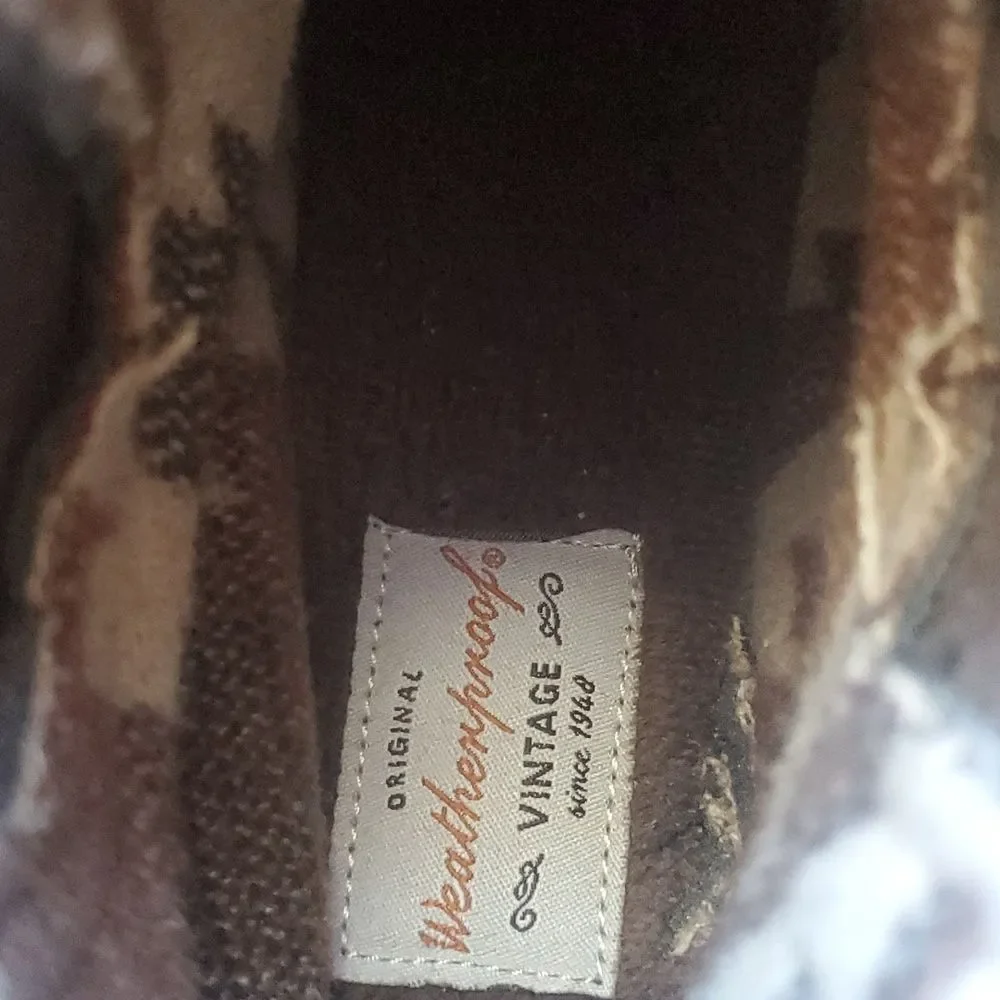Weatherproof Vintage Adam II Duck Boots Brown/Navy – Men’12 – Preowned